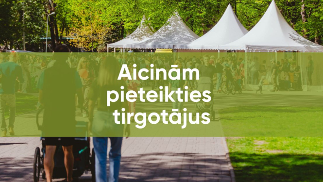 Aicina pieteikties tirgotājus