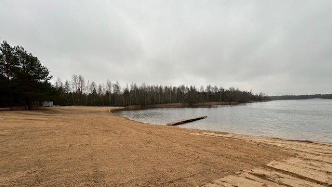 Labiekārtota Bolderājas kareja pludmale
