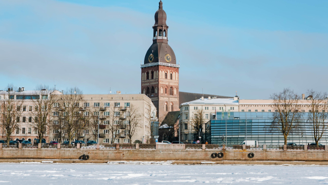 Rīgas skats Daugava