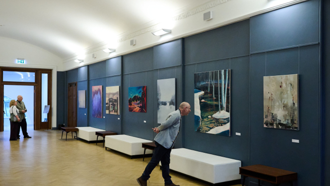 Jāzepa Pīgožņa balvas Latvijas ainavu glezniecībā izstāde