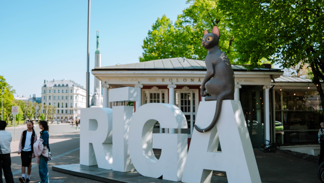 Animācijas filmas “Straume” kaķis 