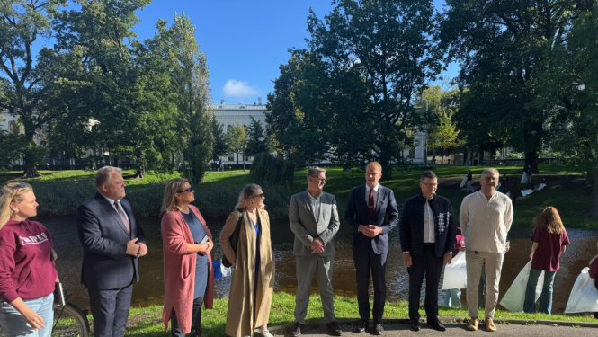 Lielās talkas pasākuma dalībnieki