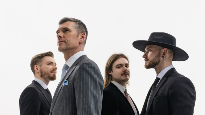 Rīgas ģitāru kvartets – Kaspars Zemītis, Kārlis Matīss Zitmanis, Miks Akots un Kristens Kupčs