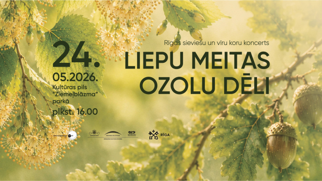 Koncerta “Liepu meitas ozolu dēli” vizuālis