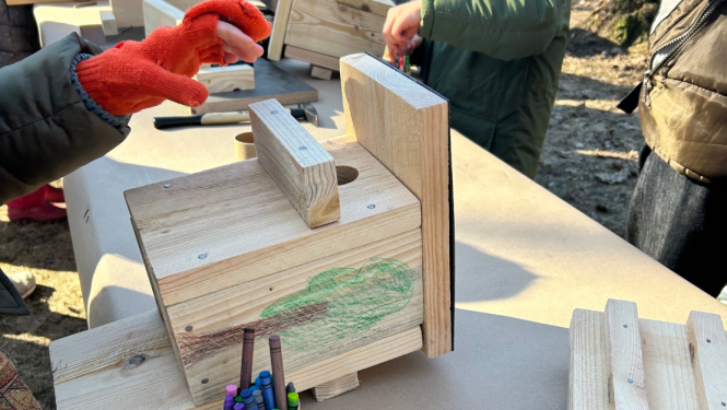 Putnu būrīšu izgatavošana