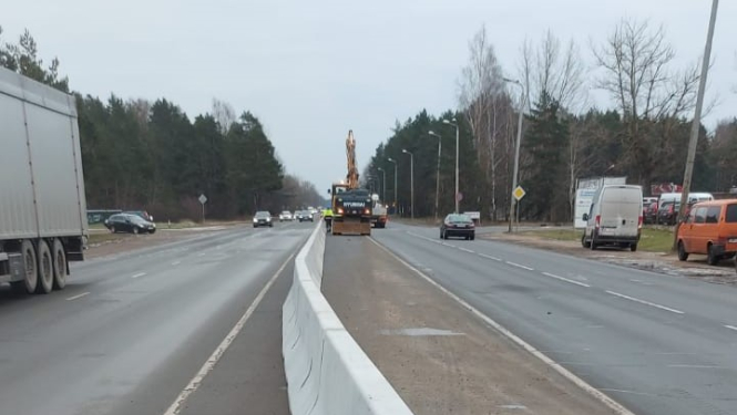 Aizsargbarjera Maskavas ielā