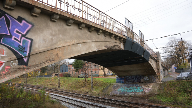 Pārvads pār dzelzceļu Altonavas ielā