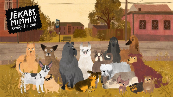 Animācijas filma "Jēkabs, Mimmi un runājošie suņi"