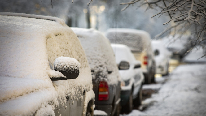 Apsnigušas automašīnas