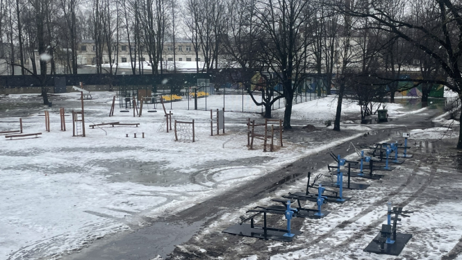 Āra trenažieri Brasas apkaimē