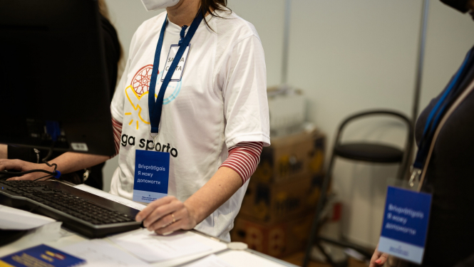 Atbalsta centra brīvprātīgie palīgi