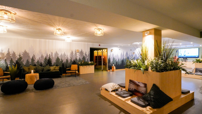 Atbalsta centra atpūtas telpas