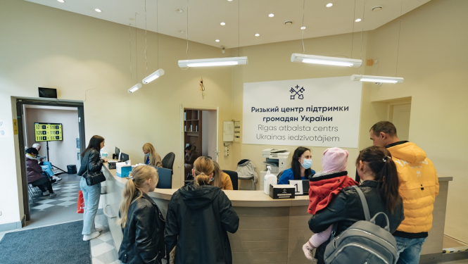 Atbalsta centra iedzīvotāju pieņemšana