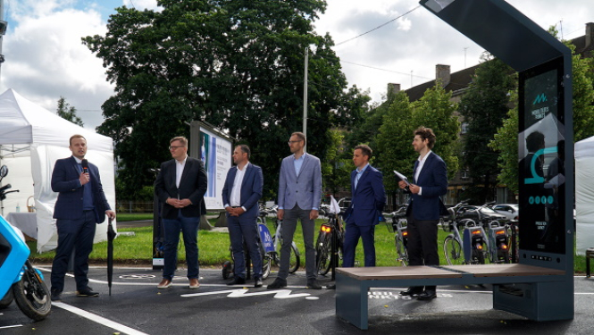 Mobilitātes punkta atklāšana VEF apkaimē