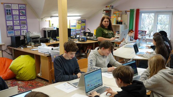 Digitālo prasmju mācībās klasē