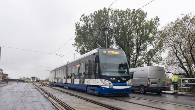 Brasas tilts pēc remonta