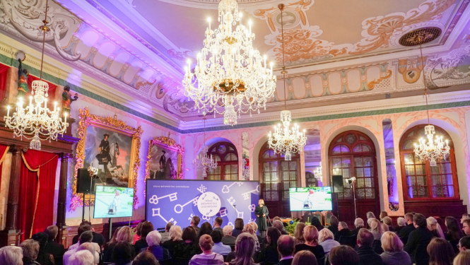 Brīvprātīgo godināšana Melngalvju namā