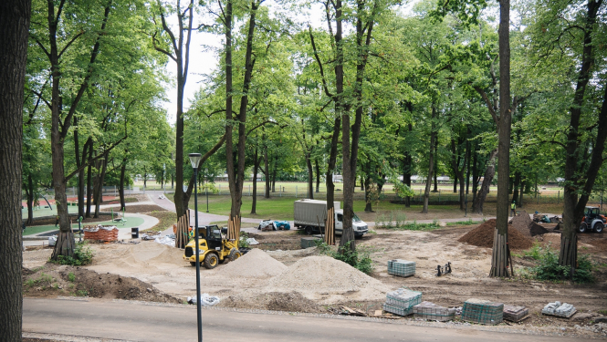 Dauderu pārka pārbūve