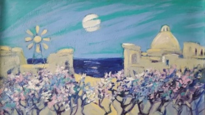 Glezna dejojošie koki