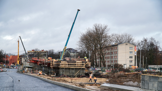 Austruma maģistrāles būvniecība