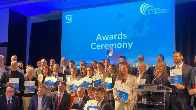 Starptautiskais nekustamā īpašuma un investīciju forums balvu pasniegšana