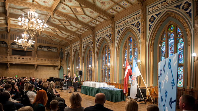 Labāko skolēnu apbalvošanas pasākums