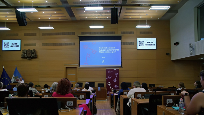 Audzinot nākotni! Iedvesmas konference Rīgas pedagogiem