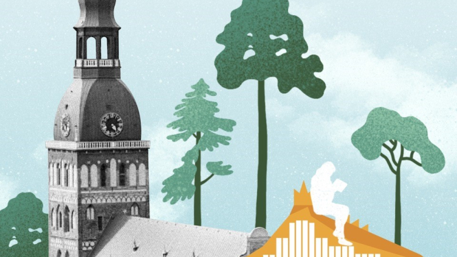 Doma baznīca, koki, Nacionālā bibliotēka