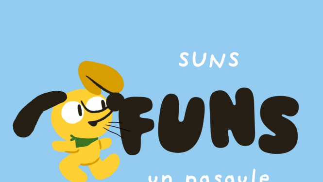 Imanta Ziedoņa pasaku tēls suns Funs