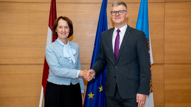 Inga Bērziņa un Vilnis ĶIrsis