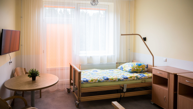 Istaba sociālās aprūpes centrā Gaiļezers