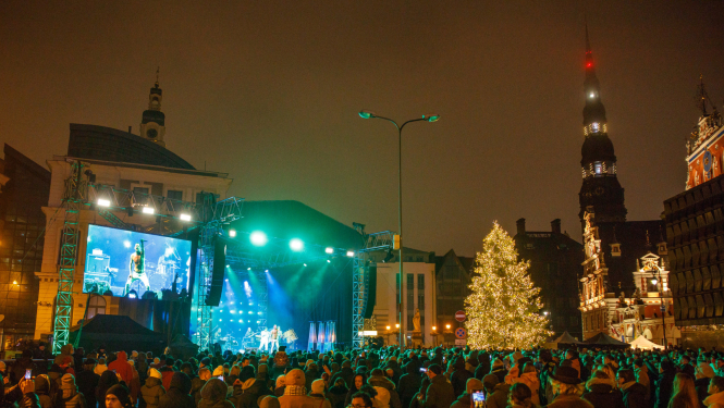 Jaunā gada sagaidīšana Rātslukumā