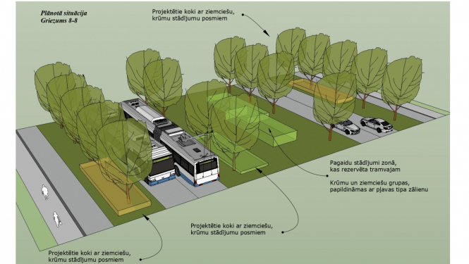 Dzelzavas ielas posms metrobuss