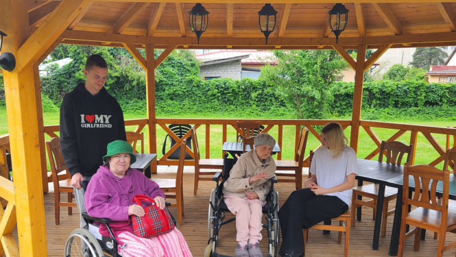 Jaunieši sociālajā aprūpes  centrā