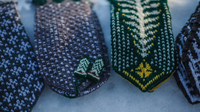 Jettes Užānes cimdu izstāde “Vēstules rakstītas cimdos