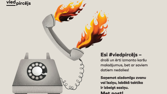 Degoša tālruņa klausule