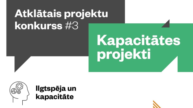 Projektu pieteikumi organizācijas kapacitātes stiprināšanai