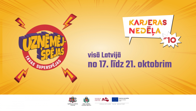 Karjeras nedēļas plakāts