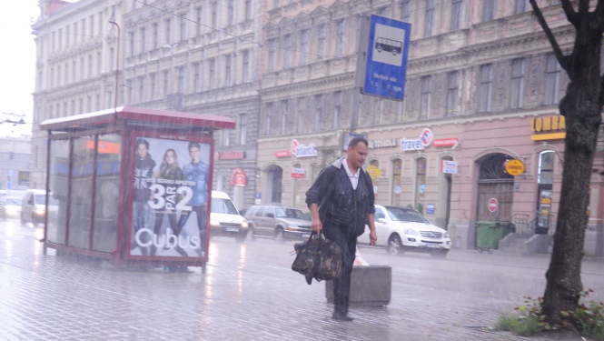 Lietus Rīgā