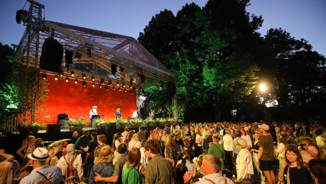 Līgo pasākums Dzegužkalnā