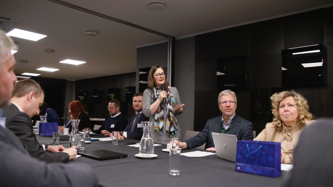 Rīgas vicemere Linda Ozola Union of the Baltic Cities valdes sēdē