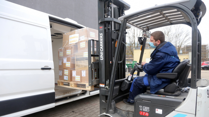 Krauj mašīnā medicīnas preces