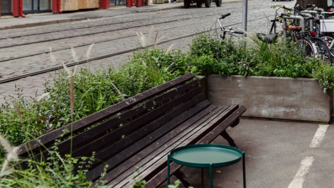 Parklets Miera ielā