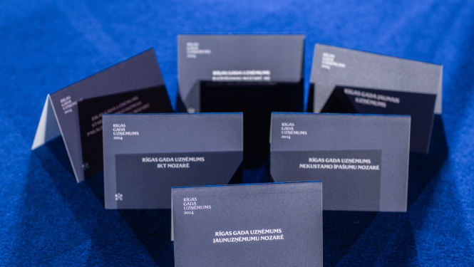 Pasniegta balva “Rīgas gada uzņēmums 2024"