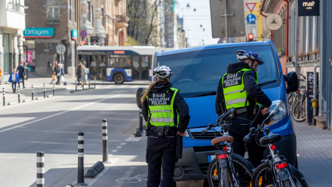 Pašvaldības policijas velopatruļa