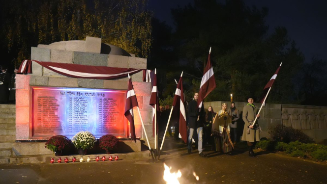 Piemiņas pasākums Sudrabkalniņā