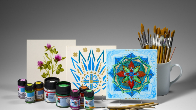 Flīžu apgleznošanas darbnīca