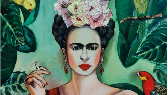 Ilzes Cērpiņas izstāde “Sieviete un mani putni”