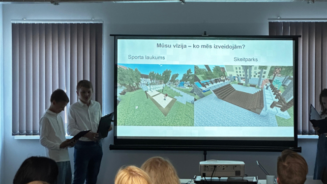 Prezentē Aristīda Briāna-Palīdzības ielas skvēra vīzijas