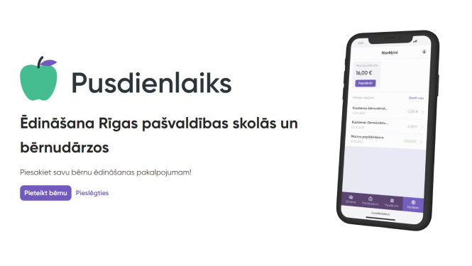 Vietne pusdienalisk.lv